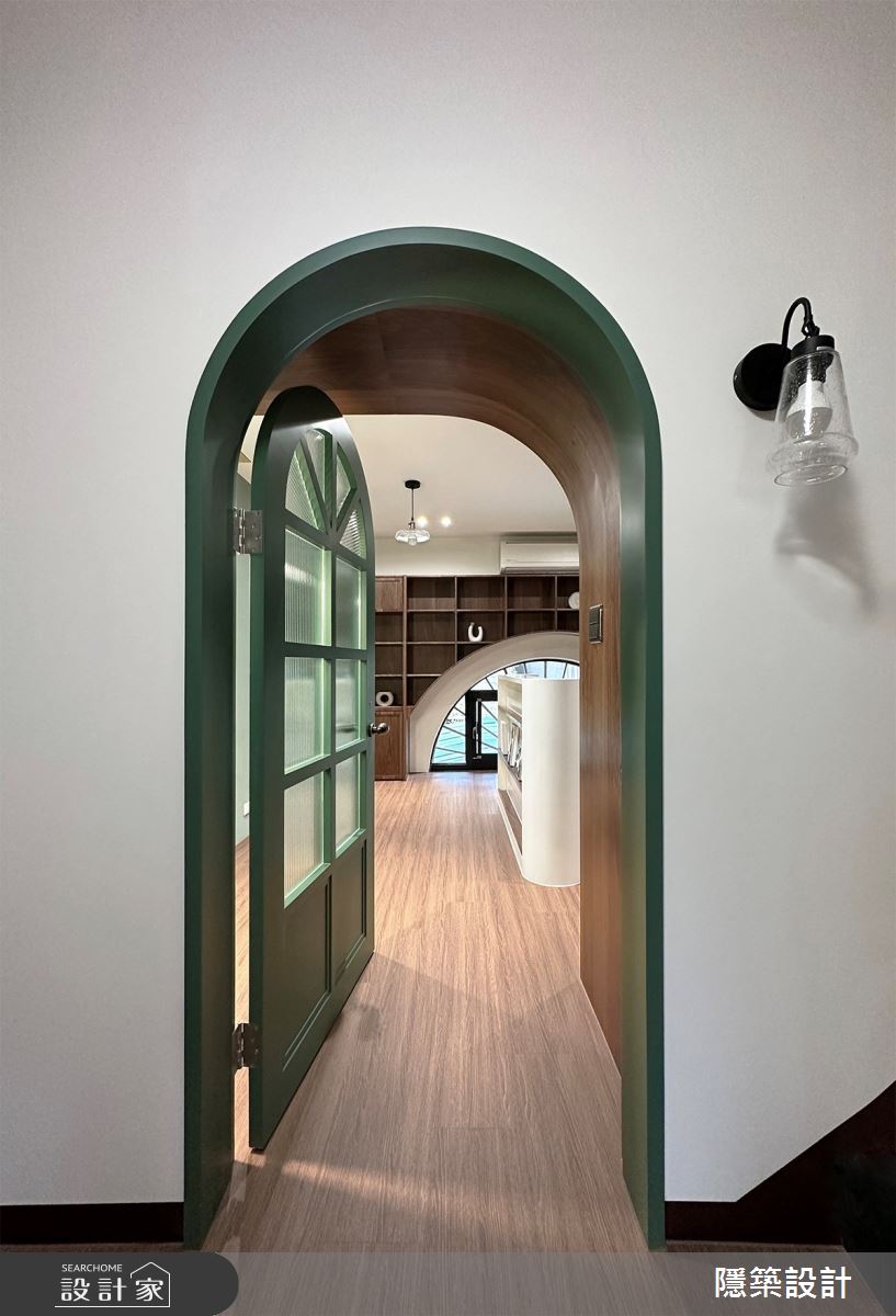 6坪老屋(31~40年)＿新復古風臥室案例圖片＿隱築室內裝修設計有限公司＿隱築_光影幻境之2