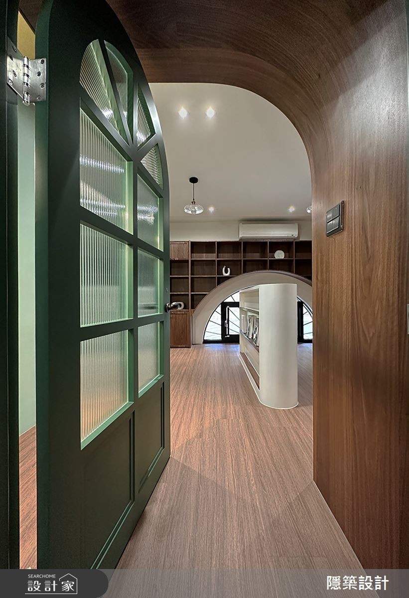 6坪老屋(31~40年)＿新復古風臥室案例圖片＿隱築室內裝修設計有限公司＿隱築_光影幻境之3