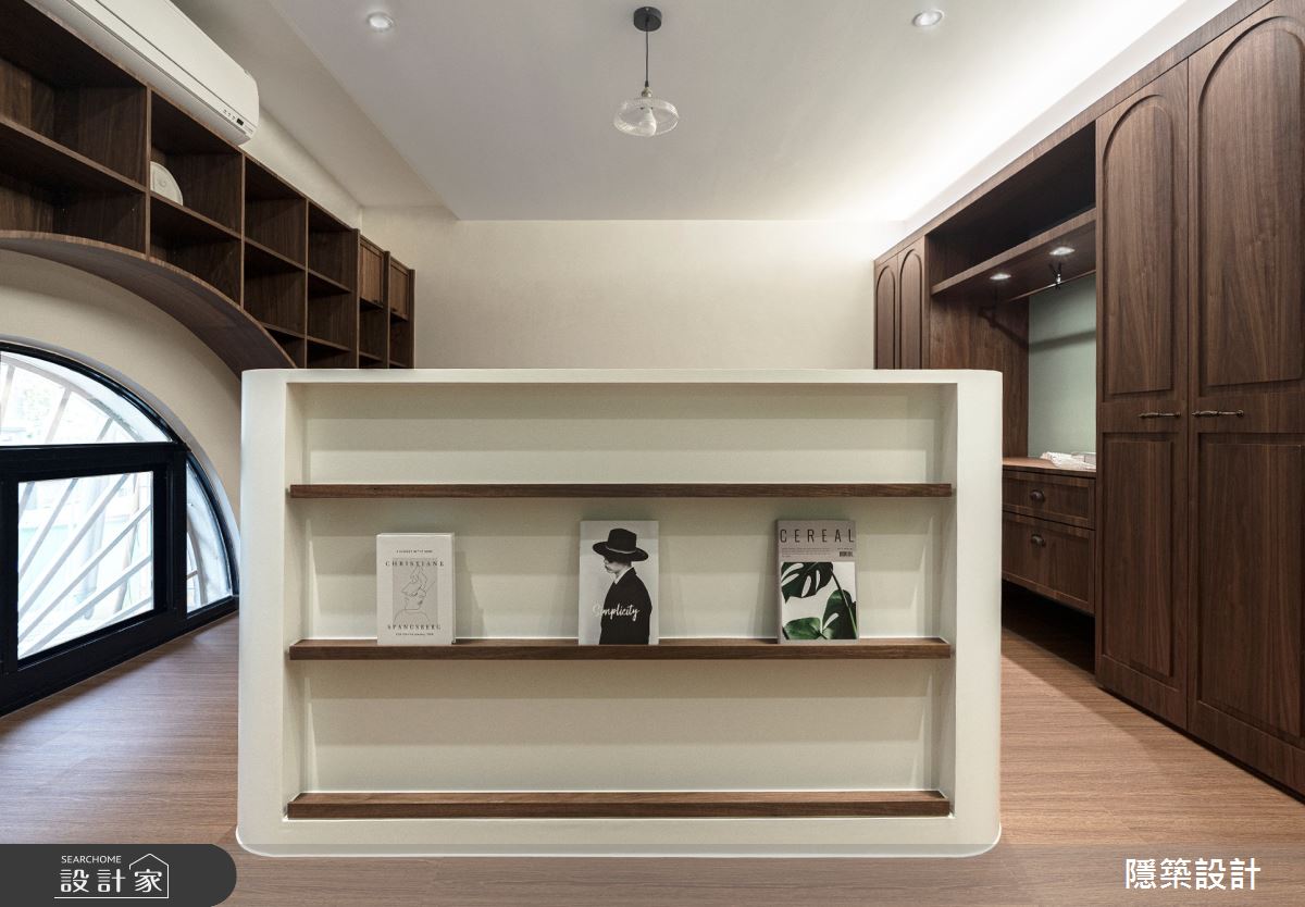 6坪老屋(31~40年)＿新復古風臥室案例圖片＿隱築室內裝修設計有限公司＿隱築_光影幻境之5