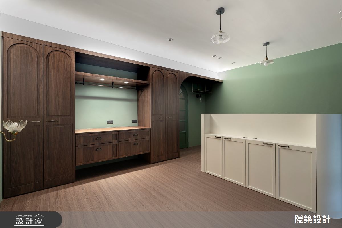 6坪老屋(31~40年)＿新復古風臥室案例圖片＿隱築室內裝修設計有限公司＿隱築_光影幻境之7