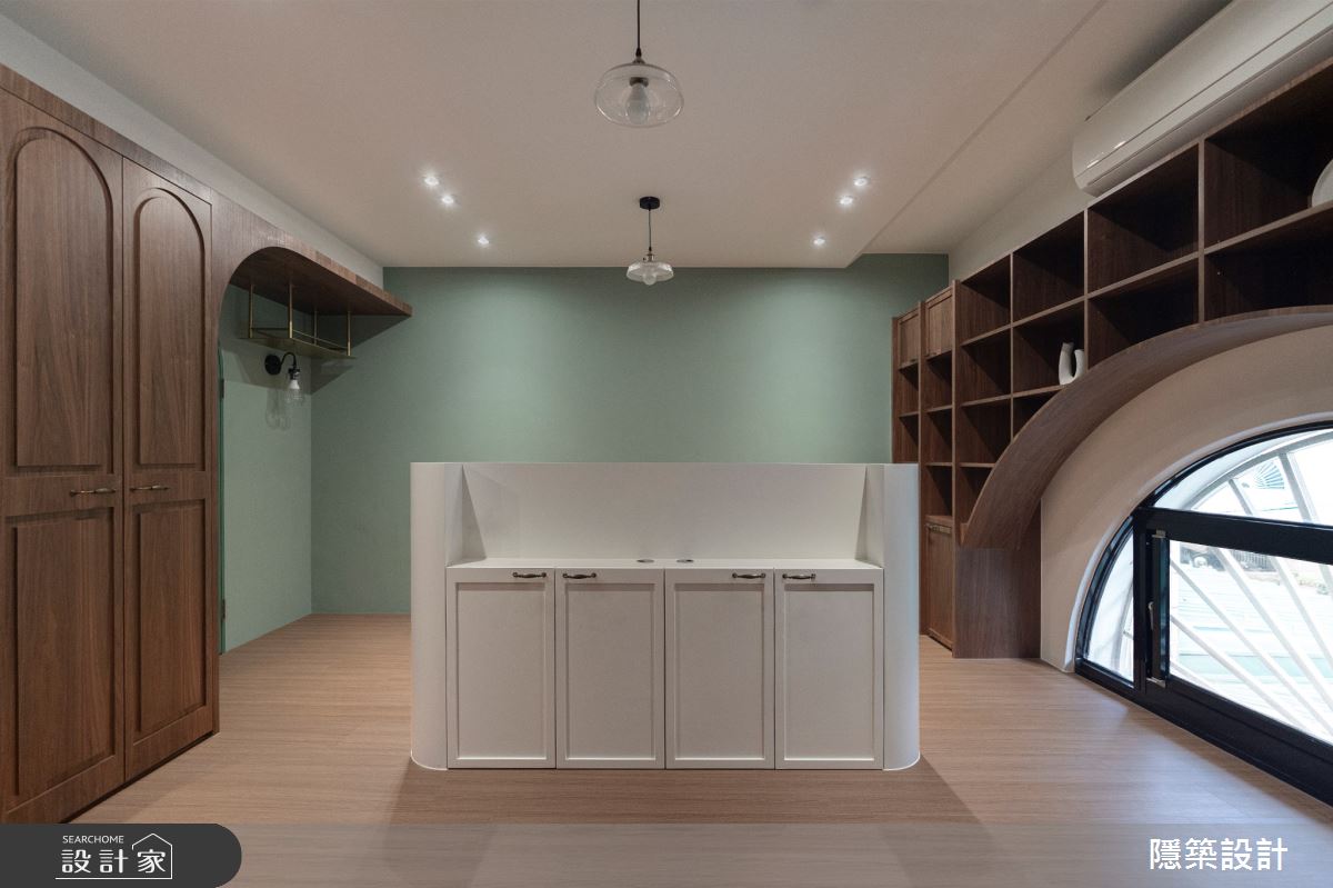 6坪老屋(31~40年)＿新復古風臥室案例圖片＿隱築室內裝修設計有限公司＿隱築_光影幻境之8