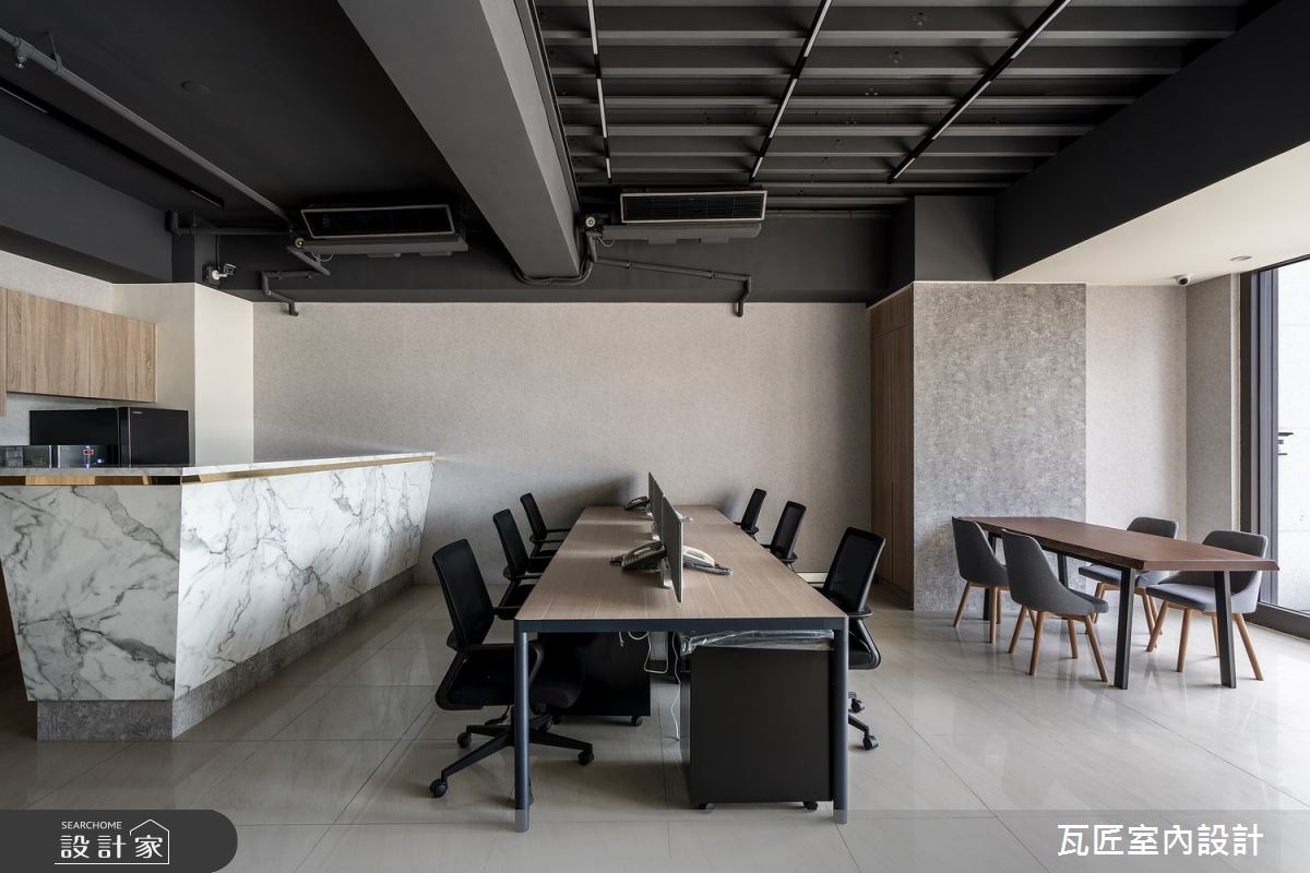 38坪新成屋(5年以下)＿工業風商業空間案例圖片＿瓦匠室內裝修工程有限公司＿瓦匠_國都苑58之6