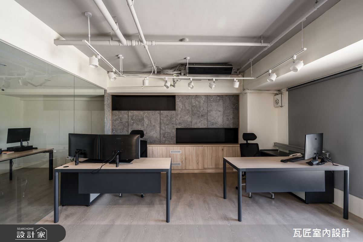 38坪新成屋(5年以下)＿工業風商業空間案例圖片＿瓦匠室內裝修工程有限公司＿瓦匠_國都苑58之8