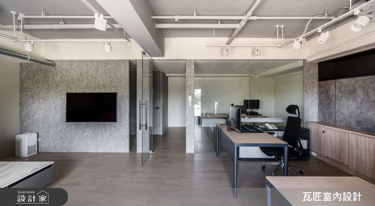 38坪新成屋(5年以下)＿工業風商業空間案例圖片＿瓦匠室內裝修工程有限公司＿瓦匠_國都苑58之9