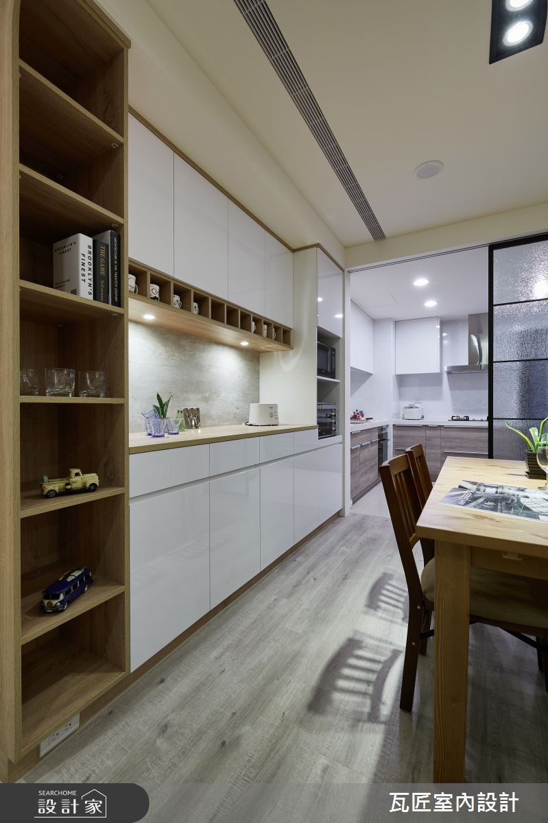 80坪新成屋(5年以下)＿北歐風餐廳廚房案例圖片＿瓦匠室內裝修工程有限公司＿瓦匠_午後時光之8
