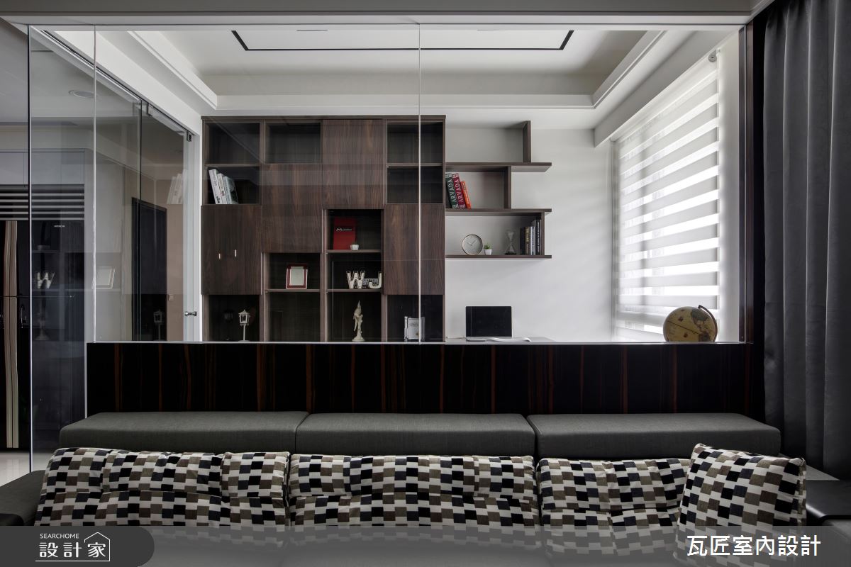 32坪新成屋(5年以下)＿現代風客廳案例圖片＿瓦匠室內裝修工程有限公司＿瓦匠_默．墨之10