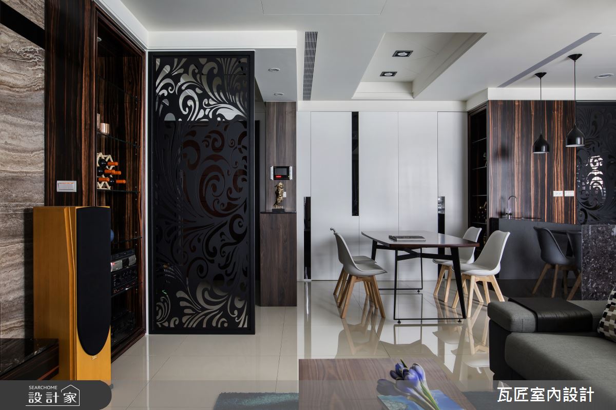 32坪新成屋(5年以下)＿現代風客廳餐廳案例圖片＿瓦匠室內裝修工程有限公司＿瓦匠_默．墨之13