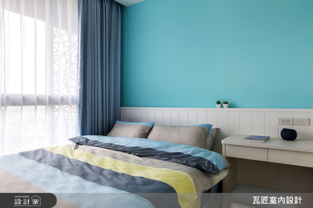 32坪新成屋(5年以下)＿現代風臥室客房案例圖片＿瓦匠室內裝修工程有限公司＿瓦匠_默．墨之33