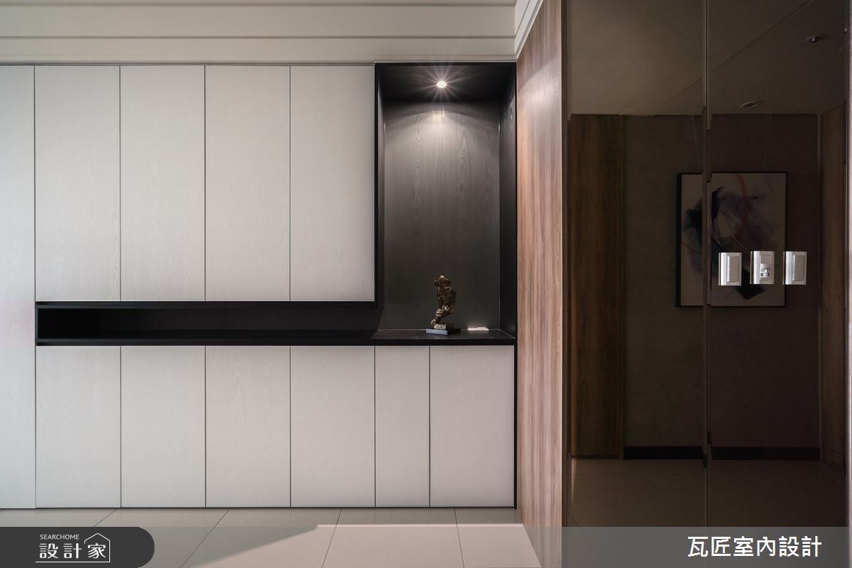 23坪新成屋(5年以下)＿現代風客廳案例圖片＿瓦匠室內裝修工程有限公司＿瓦匠_寓逸【2022 柏林Berlin城市設計獎 shortlist】之3