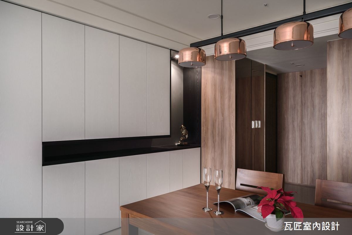 23坪新成屋(5年以下)＿現代風餐廳案例圖片＿瓦匠室內裝修工程有限公司＿瓦匠_寓逸【2022 柏林Berlin城市設計獎 shortlist】之5