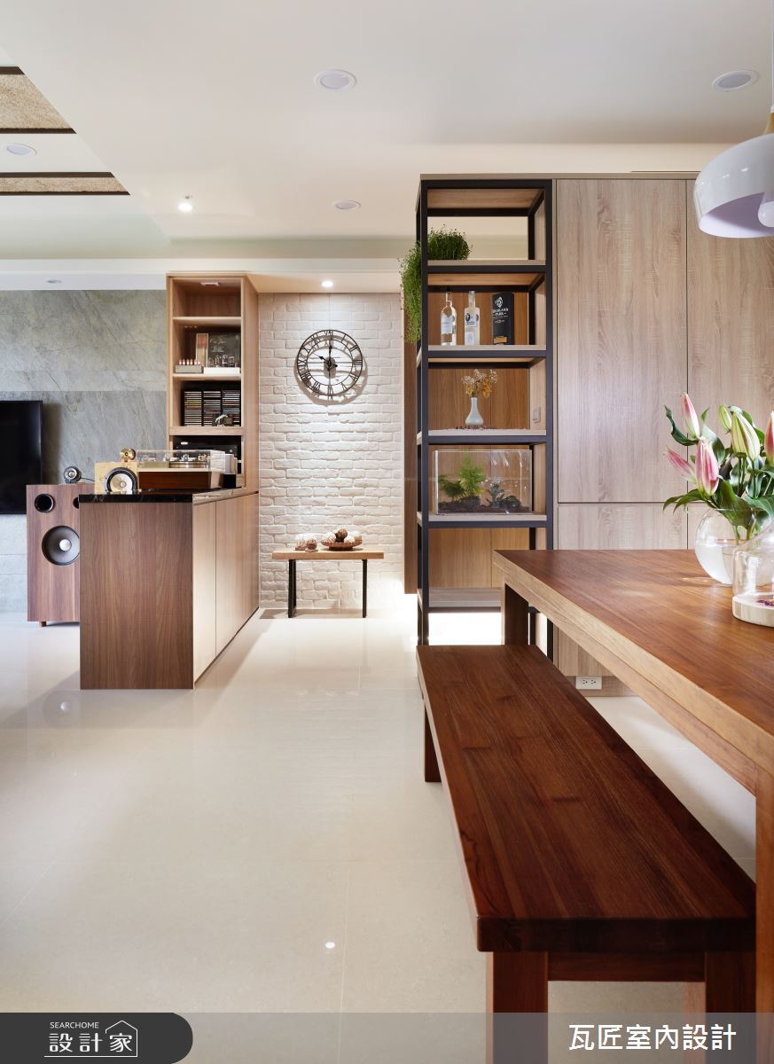 47坪新成屋(5年以下)＿北歐風玄關餐廳案例圖片＿瓦匠室內裝修工程有限公司＿瓦匠_樂．活之6