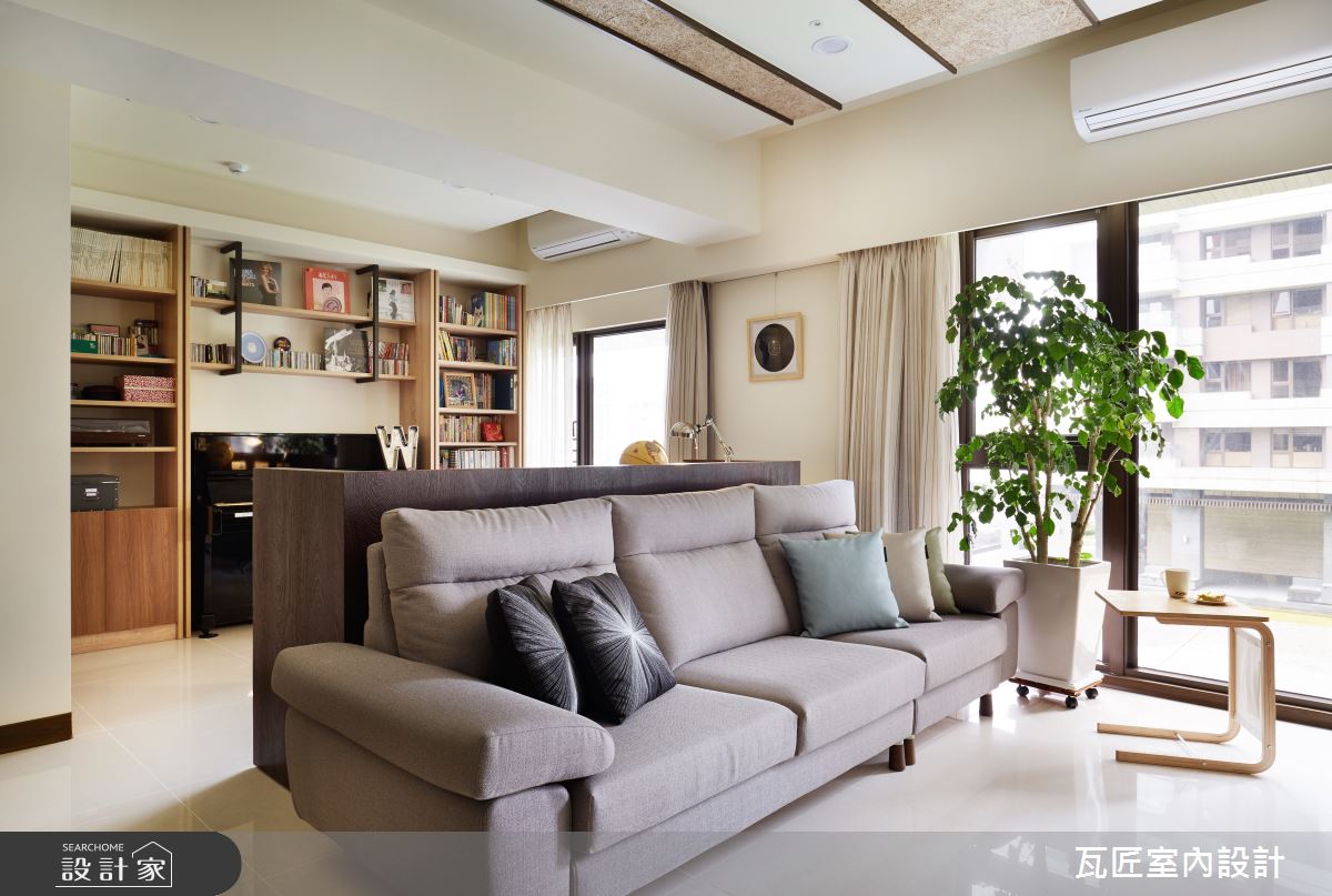 47坪新成屋(5年以下)＿北歐風客廳工作區案例圖片＿瓦匠室內裝修工程有限公司＿瓦匠_樂．活之9