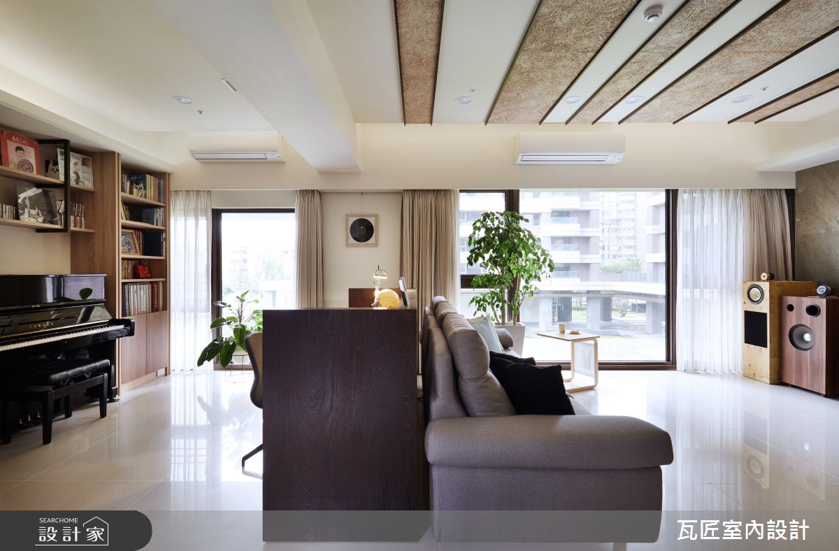 47坪新成屋(5年以下)＿北歐風客廳書房案例圖片＿瓦匠室內裝修工程有限公司＿瓦匠_樂．活之10