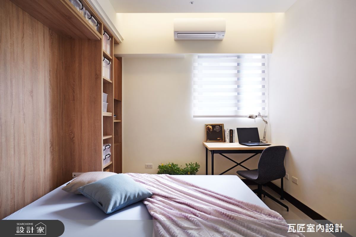 47坪新成屋(5年以下)＿北歐風客房多功能室案例圖片＿瓦匠室內裝修工程有限公司＿瓦匠_樂．活之19