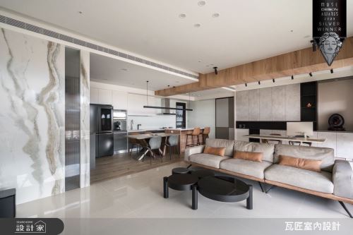 瓦匠_清逸原粹【2023 美國繆思設計大獎 Muse Design Awards】_現代風