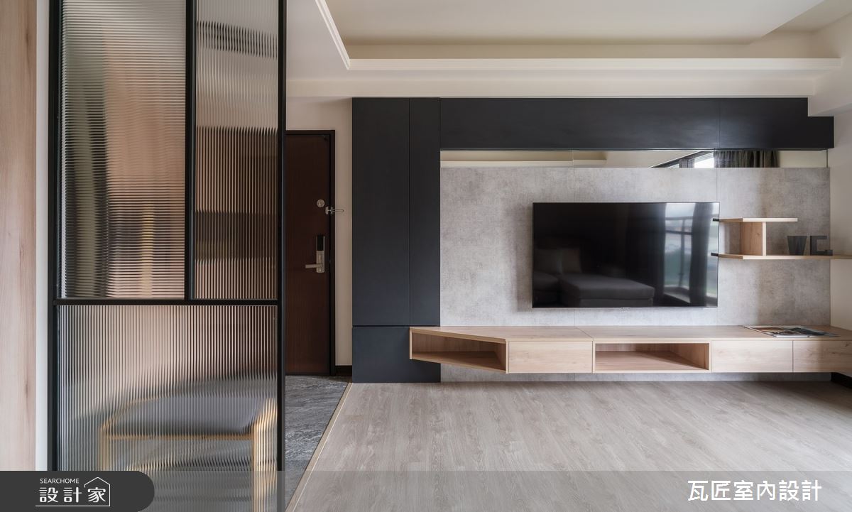 23坪新成屋(5年以下)＿日式風客廳案例圖片＿瓦匠室內裝修工程有限公司＿瓦匠_遇見鴻築之3