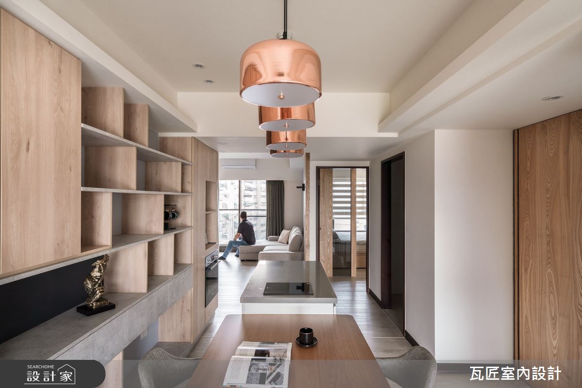 23坪新成屋(5年以下)＿日式風餐廳中島案例圖片＿瓦匠室內裝修工程有限公司＿瓦匠_遇見鴻築之12