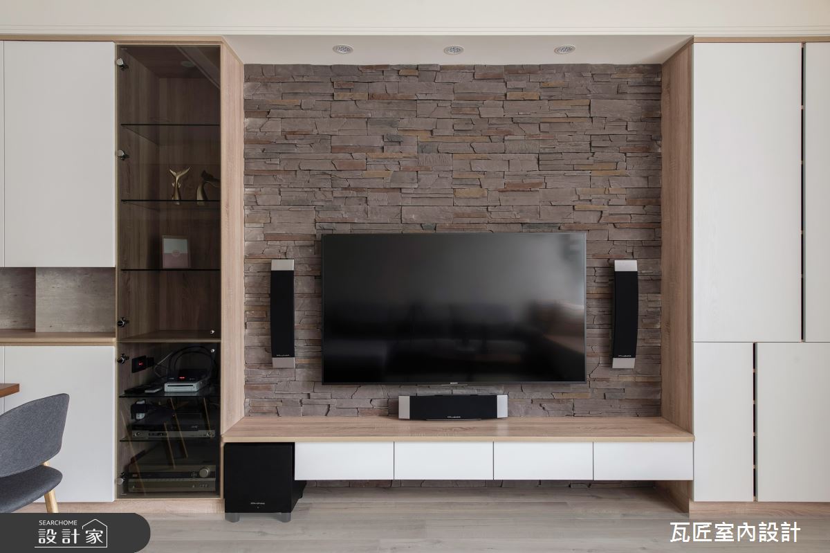 88坪新成屋(5年以下)＿北歐風客廳案例圖片＿瓦匠室內裝修工程有限公司＿瓦匠_翰林皇居之4