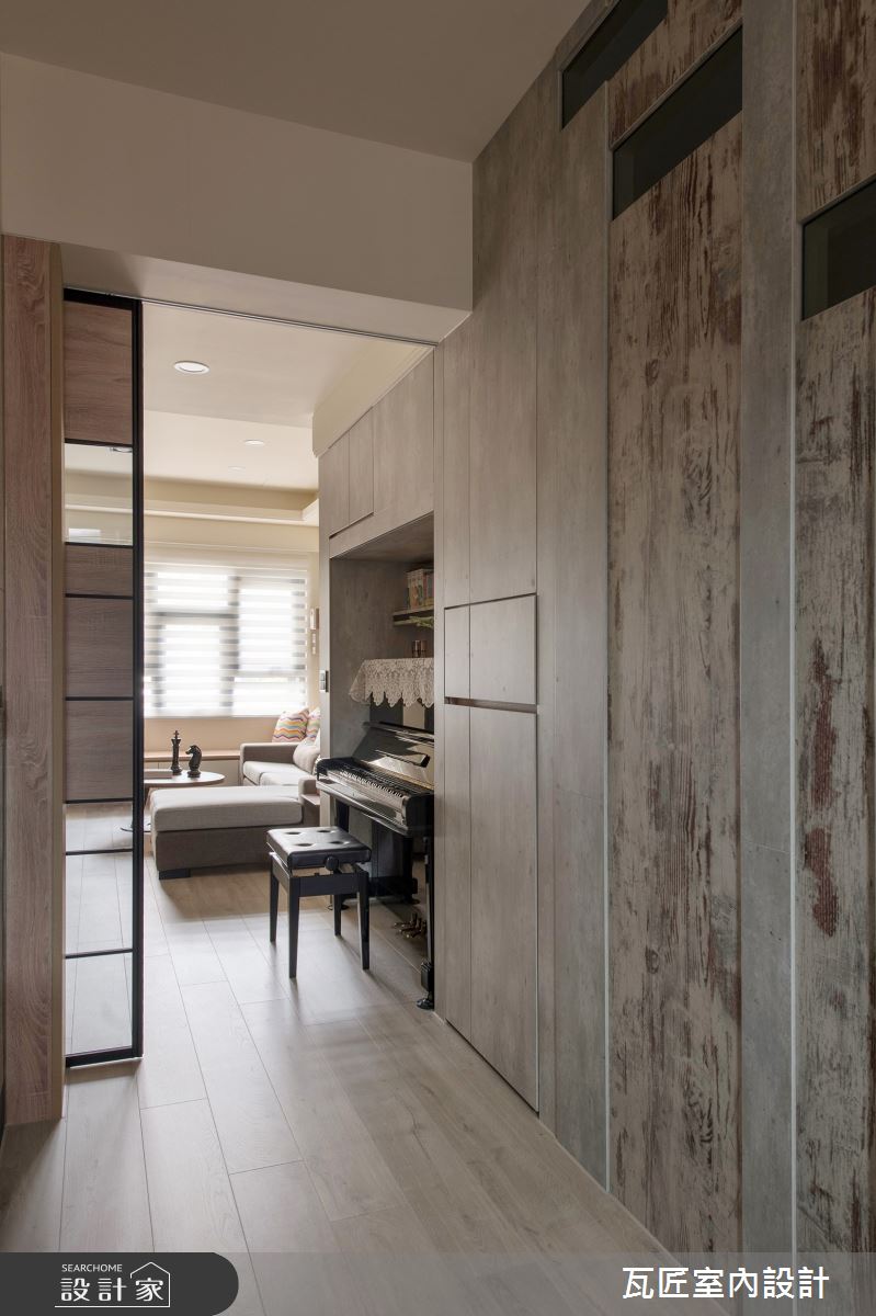 88坪新成屋(5年以下)＿北歐風走廊案例圖片＿瓦匠室內裝修工程有限公司＿瓦匠_翰林皇居之15