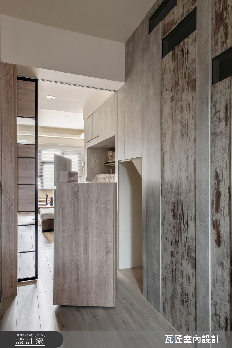 88坪新成屋(5年以下)＿北歐風走廊案例圖片＿瓦匠室內裝修工程有限公司＿瓦匠_翰林皇居之16