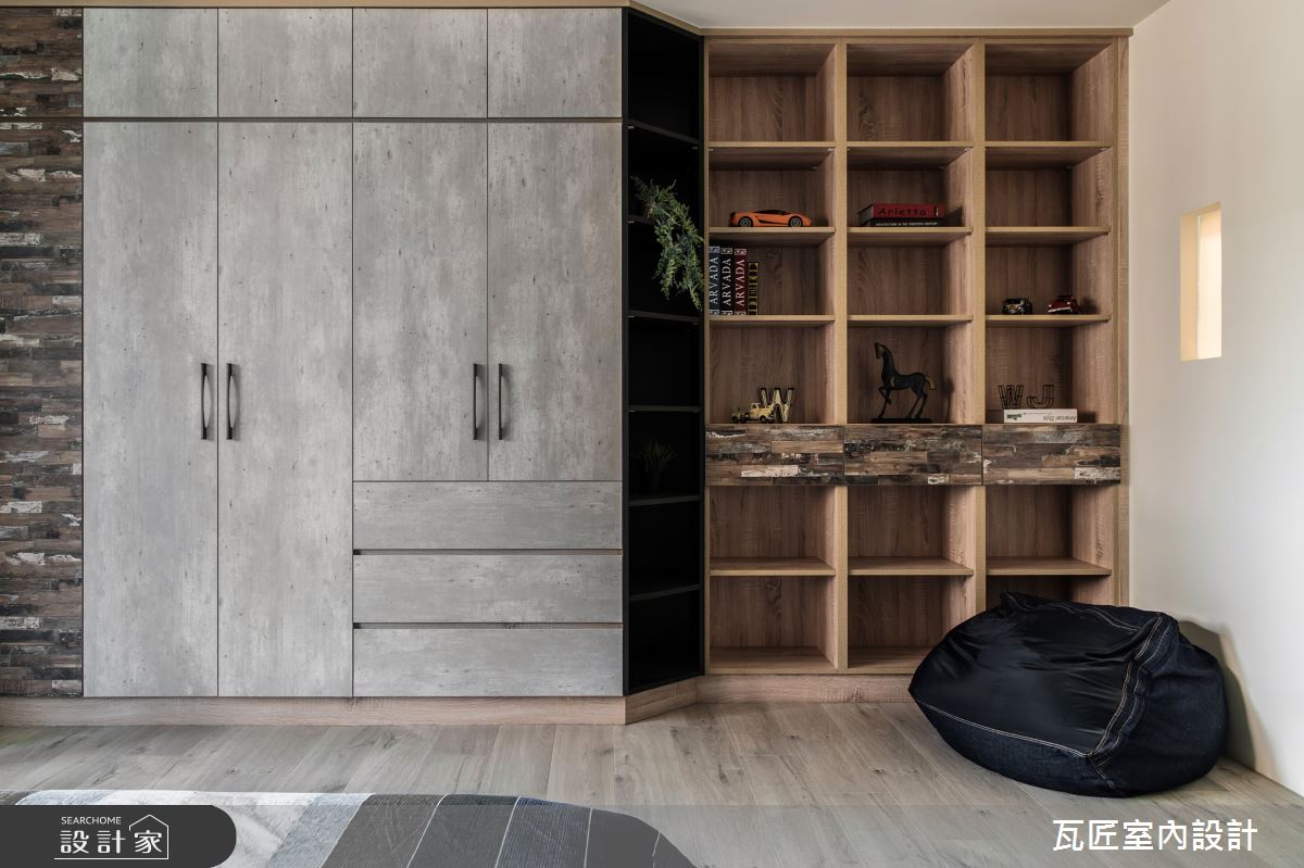 88坪新成屋(5年以下)＿北歐風臥室案例圖片＿瓦匠室內裝修工程有限公司＿瓦匠_翰林皇居之22