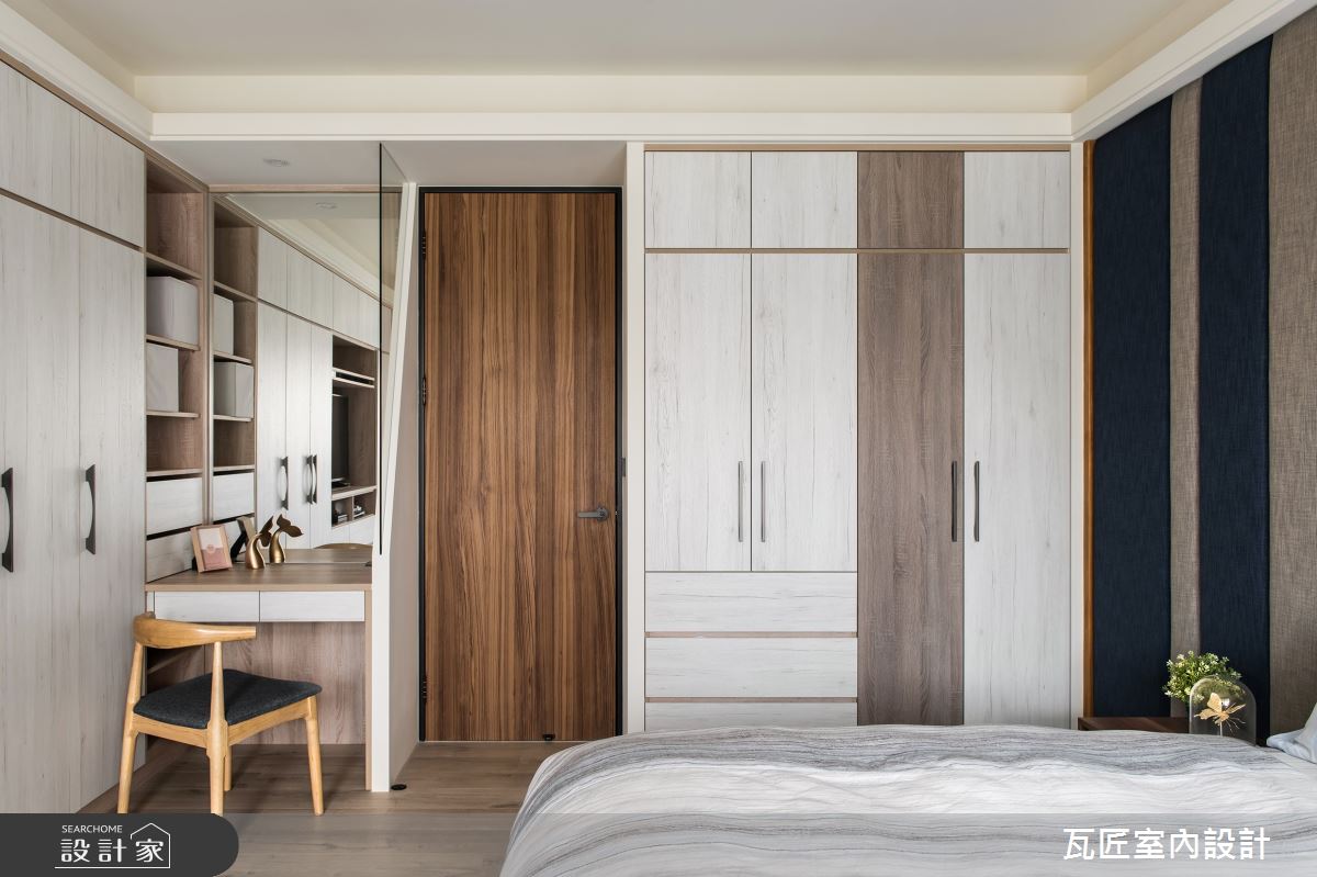 88坪新成屋(5年以下)＿北歐風臥室案例圖片＿瓦匠室內裝修工程有限公司＿瓦匠_翰林皇居之27