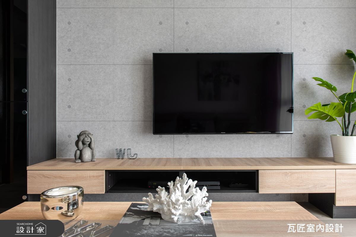 25坪新成屋(5年以下)＿北歐風客廳案例圖片＿瓦匠室內裝修工程有限公司＿瓦匠_怡然 · 萍居之9