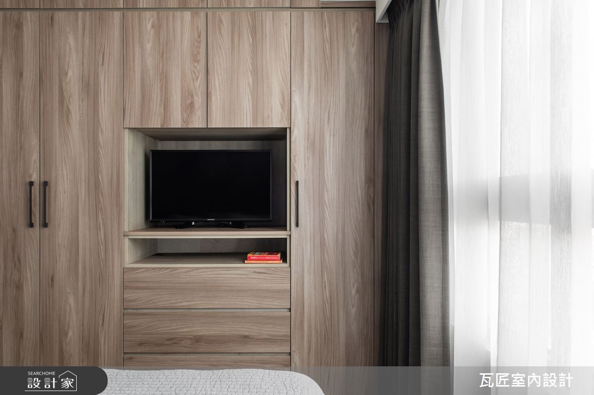 25坪新成屋(5年以下)＿北歐風臥室案例圖片＿瓦匠室內裝修工程有限公司＿瓦匠_怡然 · 萍居之30