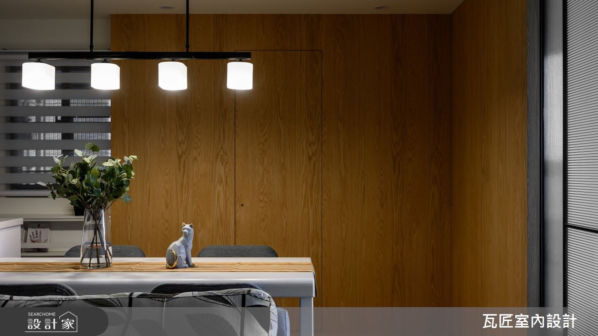 20坪新成屋(5年以下)＿日式風餐廳案例圖片＿瓦匠室內裝修工程有限公司＿瓦匠_樂享人生 . 頤樂【2021 美國IDA設計獎 Honorable Mention 榮譽獎】之15