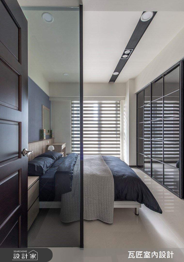 35坪新成屋(5年以下)＿現代風臥室案例圖片＿瓦匠室內裝修工程有限公司＿瓦匠_福璽·景安之13