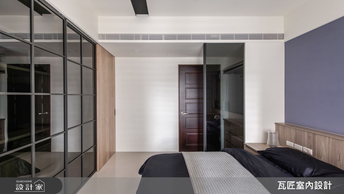 35坪新成屋(5年以下)＿現代風臥室案例圖片＿瓦匠室內裝修工程有限公司＿瓦匠_福璽·景安之17