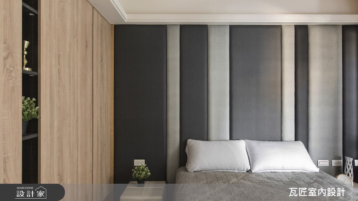 20坪新成屋(5年以下)＿北歐風臥室案例圖片＿瓦匠室內裝修工程有限公司＿瓦匠_青靜之10