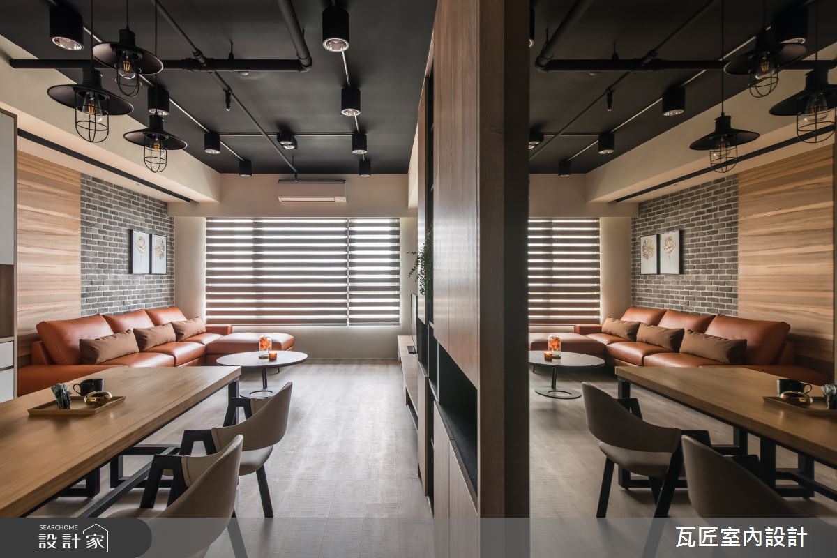 25坪新成屋(5年以下)＿工業風客廳餐廳案例圖片＿瓦匠室內裝修工程有限公司＿瓦匠_國都苑之6
