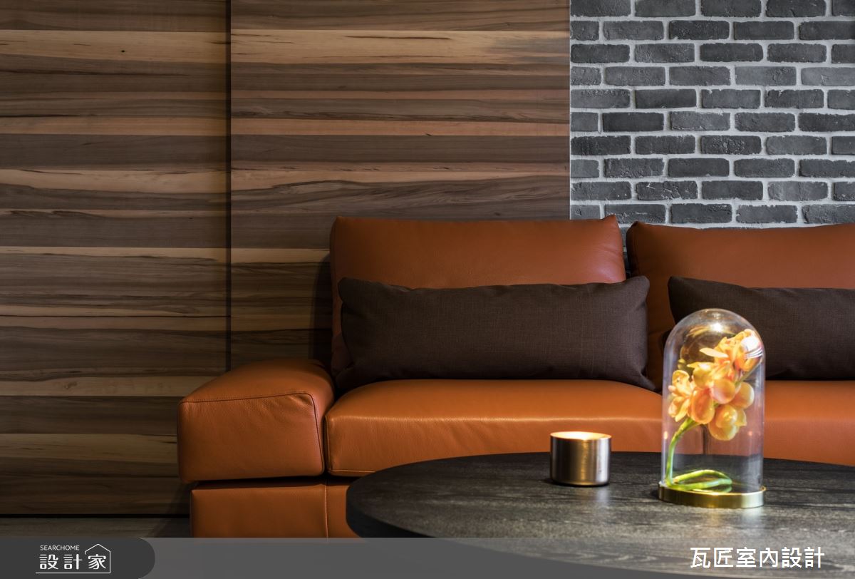 25坪新成屋(5年以下)＿工業風客廳案例圖片＿瓦匠室內裝修工程有限公司＿瓦匠_國都苑之27