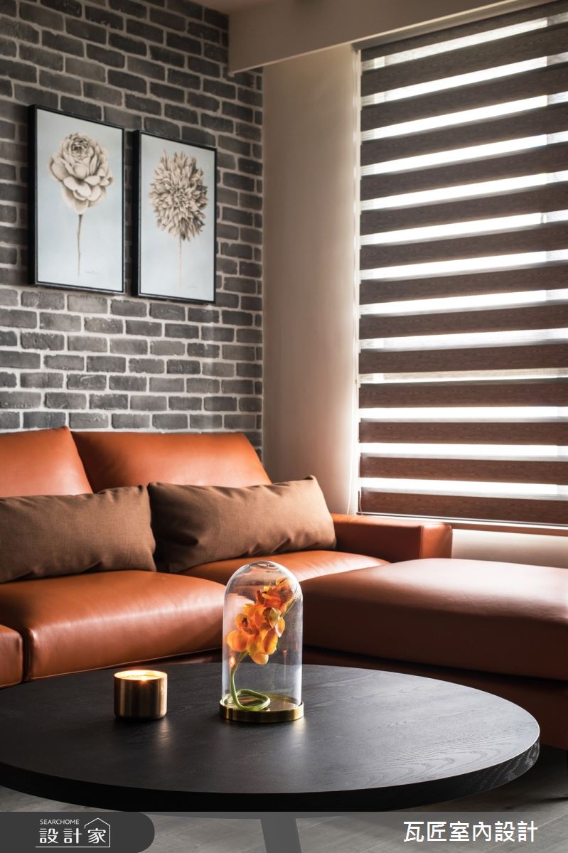 25坪新成屋(5年以下)＿工業風客廳案例圖片＿瓦匠室內裝修工程有限公司＿瓦匠_國都苑之29