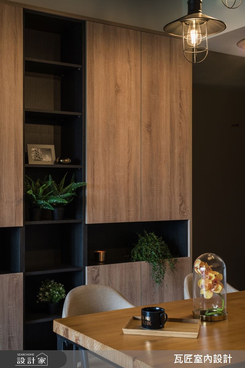 25坪新成屋(5年以下)＿工業風餐廳案例圖片＿瓦匠室內裝修工程有限公司＿瓦匠_國都苑之32