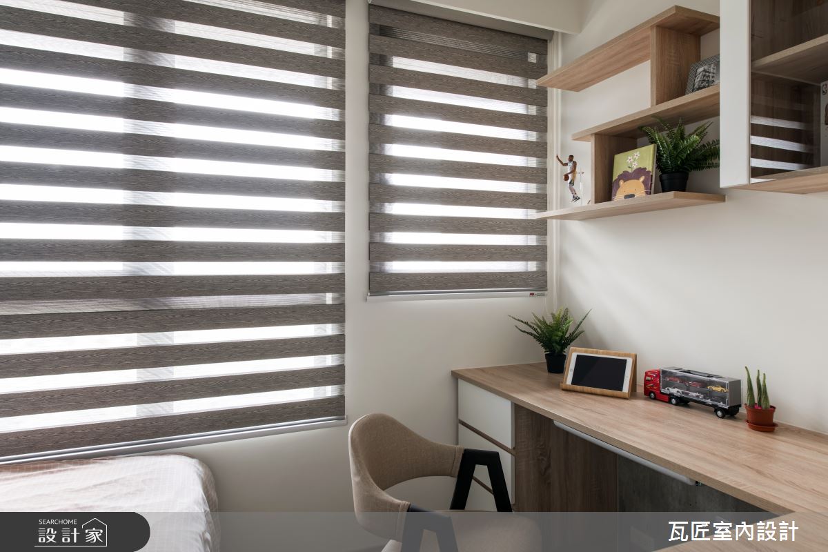 25坪新成屋(5年以下)＿工業風臥室案例圖片＿瓦匠室內裝修工程有限公司＿瓦匠_國都苑之38