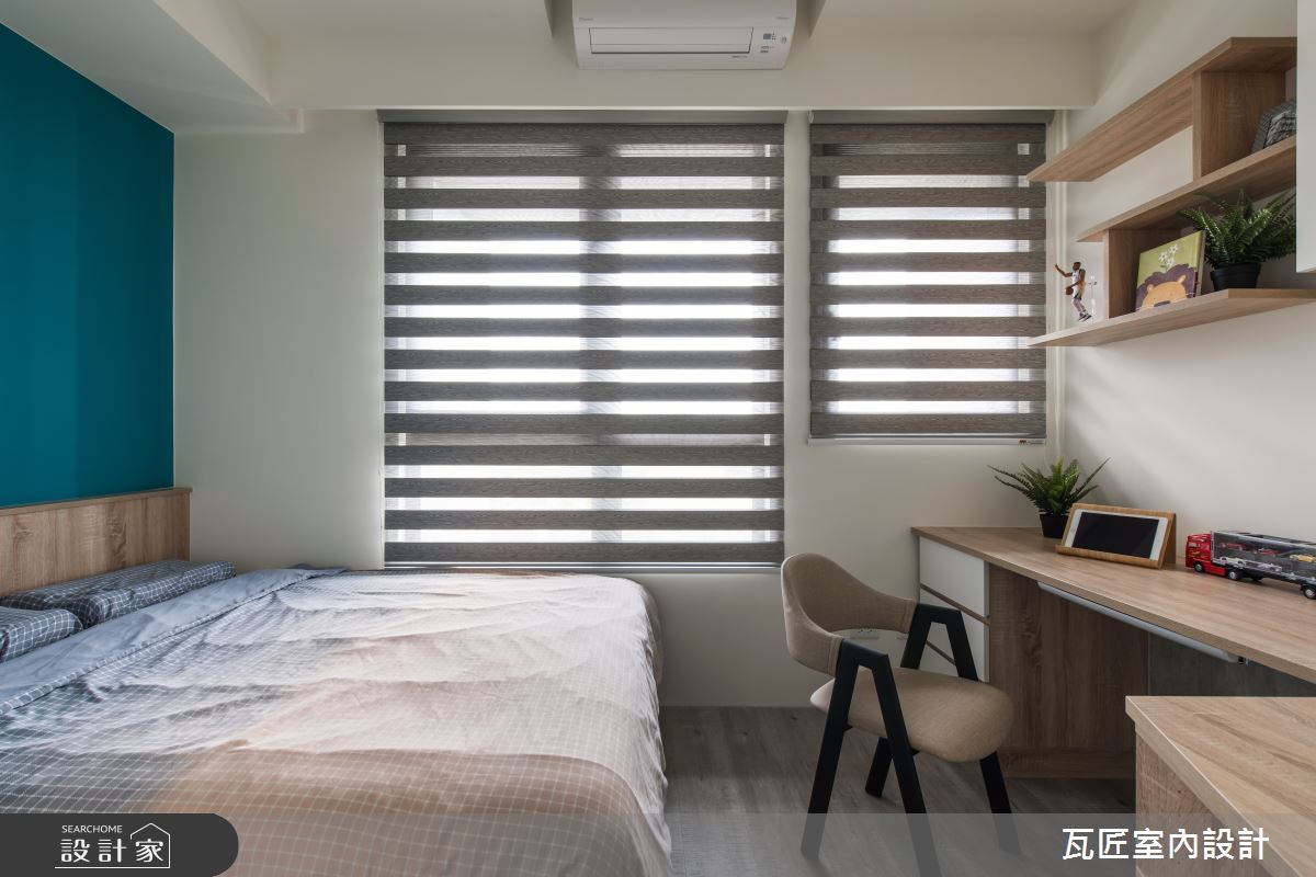 25坪新成屋(5年以下)＿工業風臥室案例圖片＿瓦匠室內裝修工程有限公司＿瓦匠_國都苑之39