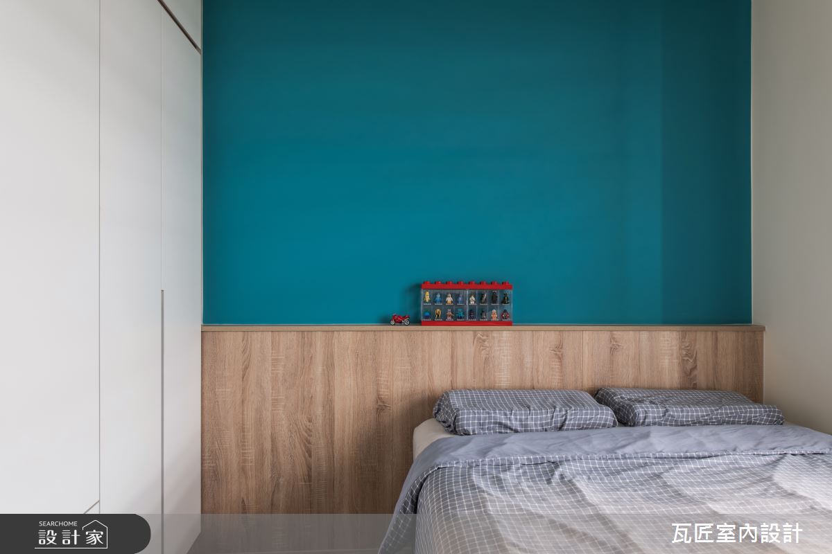 25坪新成屋(5年以下)＿工業風臥室案例圖片＿瓦匠室內裝修工程有限公司＿瓦匠_國都苑之41