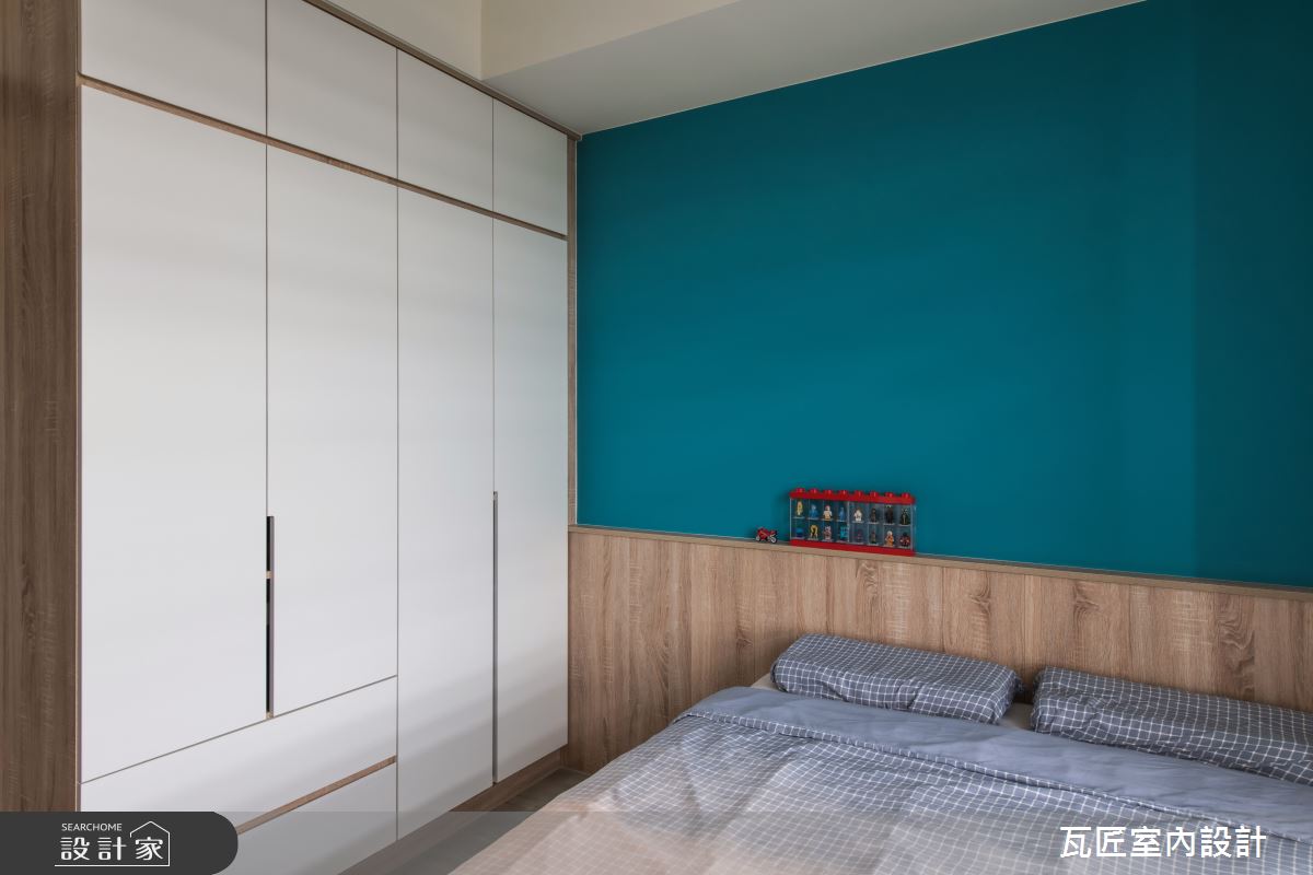 25坪新成屋(5年以下)＿工業風臥室案例圖片＿瓦匠室內裝修工程有限公司＿瓦匠_國都苑之42
