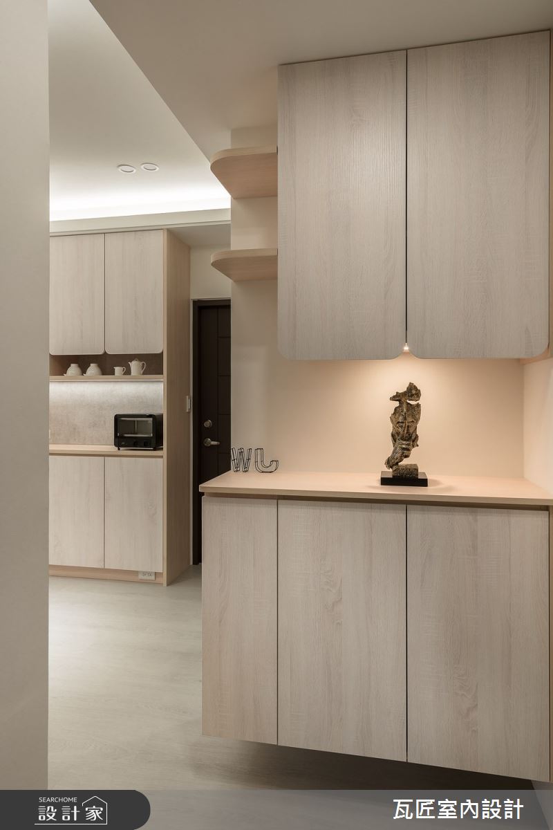 15坪新成屋(5年以下)＿北歐風玄關案例圖片＿瓦匠室內裝修工程有限公司＿瓦匠_淡水 新品苑【A2】之4