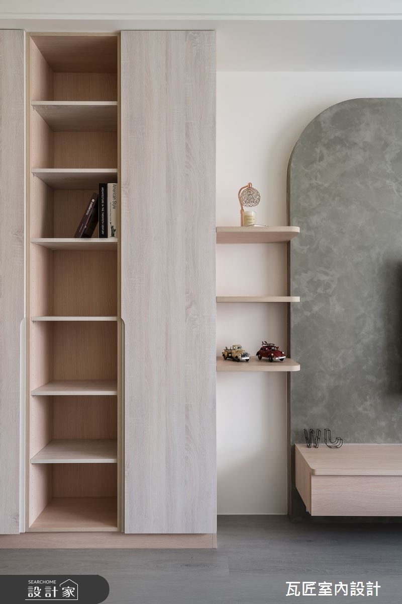 15坪新成屋(5年以下)＿北歐風客廳案例圖片＿瓦匠室內裝修工程有限公司＿瓦匠_淡水 新品苑【A2】之10