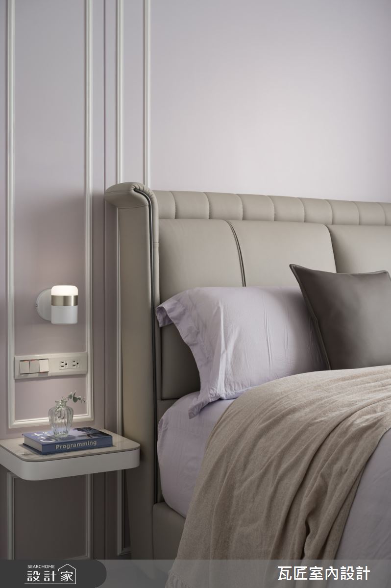 25坪新成屋(5年以下)＿現代風臥室案例圖片＿瓦匠室內裝修工程有限公司＿瓦匠_樸沁之所【2024 法國French Design Awards Silver Winner】之26
