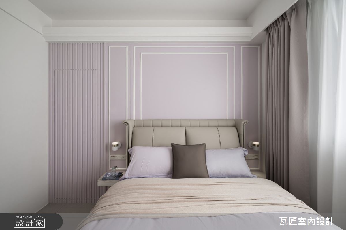 25坪新成屋(5年以下)＿現代風臥室案例圖片＿瓦匠室內裝修工程有限公司＿瓦匠_樸沁之所【2024 法國French Design Awards Silver Winner】之20