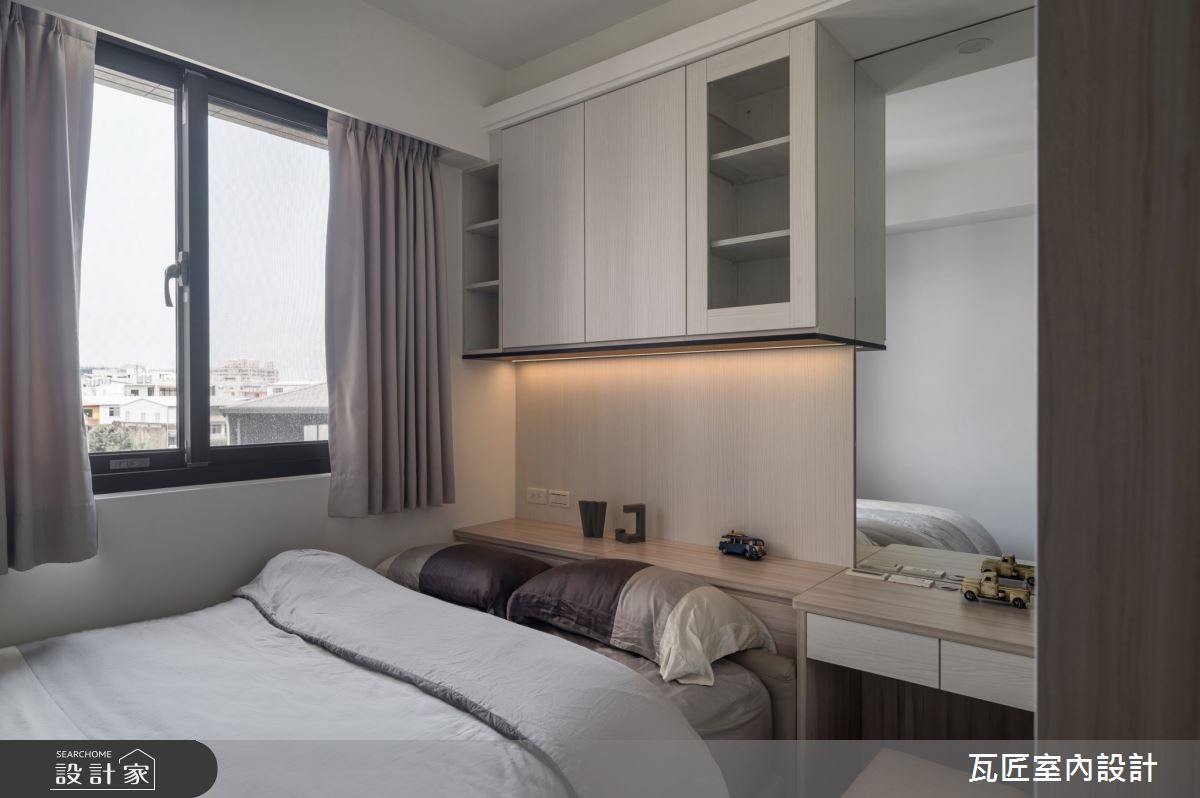 25坪新成屋(5年以下)＿現代風兒童房兒童房客房案例圖片＿瓦匠室內裝修工程有限公司＿瓦匠_樸沁之所【2024 法國French Design Awards Silver Winner】之33