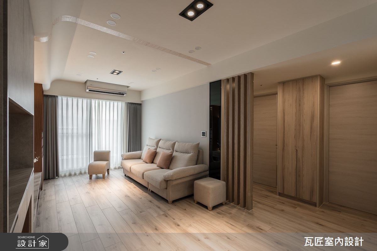 30坪新成屋(5年以下)＿北歐風客廳案例圖片＿瓦匠室內裝修工程有限公司＿瓦匠_八德 元臺謙之8