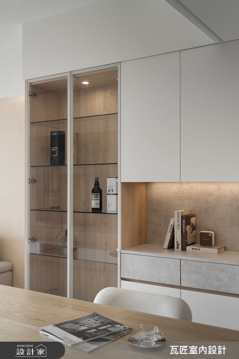 27坪中古屋(5~15年)＿北歐風餐廳案例圖片＿瓦匠室內裝修工程有限公司＿瓦匠_恬謐守恆【2024 英國倫敦國際設計獎 銀獎】之7