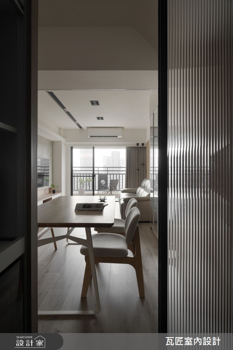 27坪中古屋(5~15年)＿北歐風餐廳案例圖片＿瓦匠室內裝修工程有限公司＿瓦匠_恬謐守恆【2024 英國倫敦國際設計獎 銀獎】之11