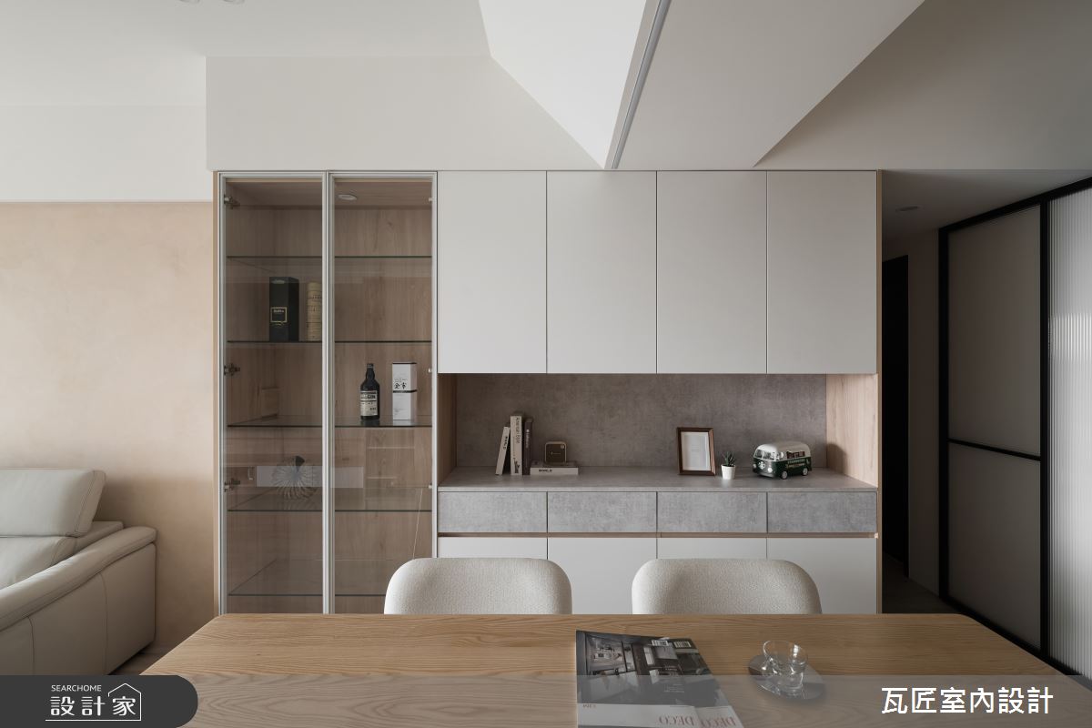 27坪中古屋(5~15年)＿北歐風餐廳案例圖片＿瓦匠室內裝修工程有限公司＿瓦匠_恬謐守恆【2024 英國倫敦國際設計獎 銀獎】之12