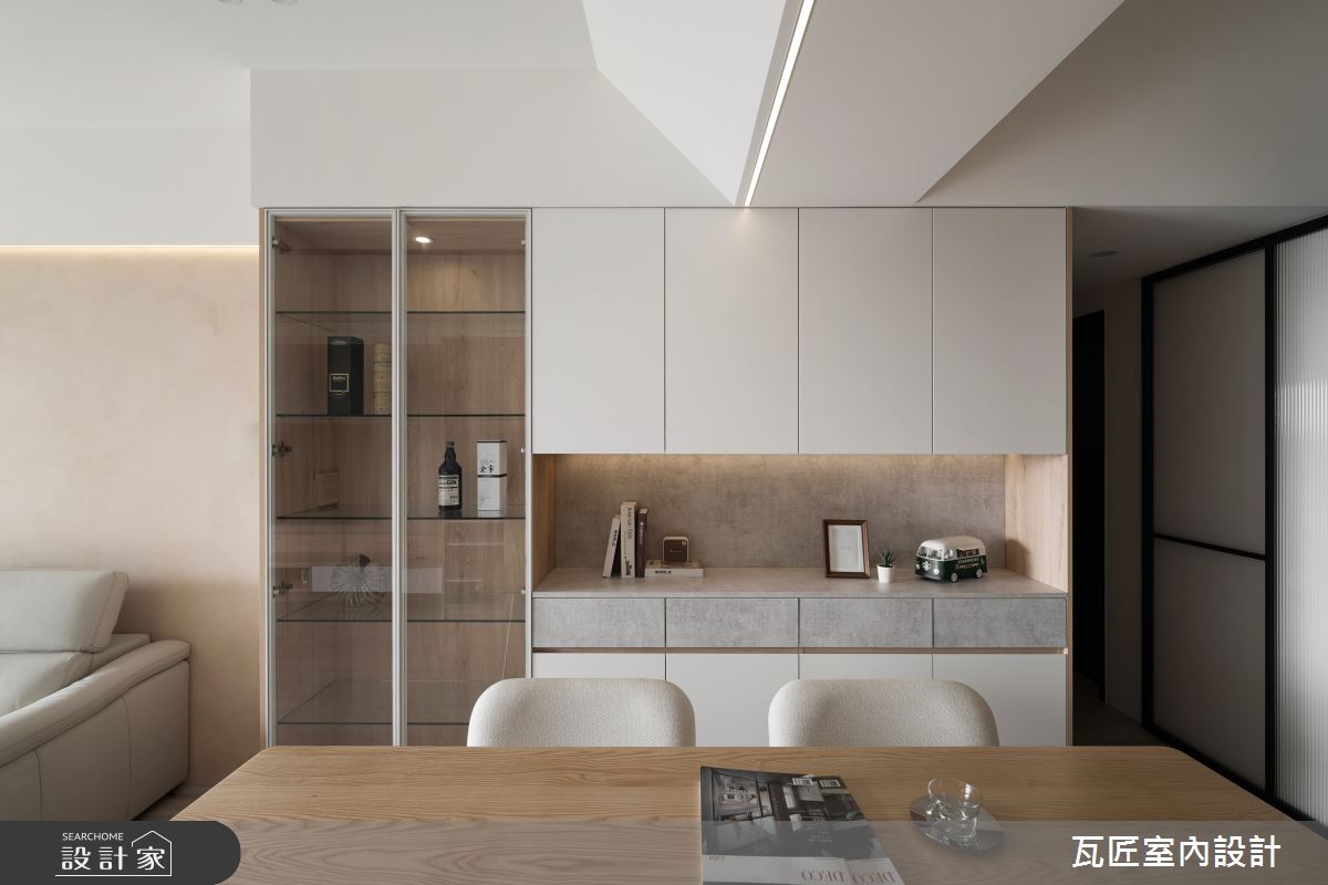 27坪中古屋(5~15年)＿北歐風餐廳案例圖片＿瓦匠室內裝修工程有限公司＿瓦匠_恬謐守恆【2024 英國倫敦國際設計獎 銀獎】之13